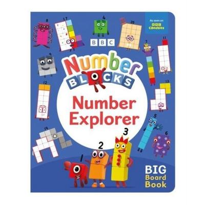 Numberblocks Number Explorer: A Big Board Book, Gebundene Ausgabe von Numberblocks,Sweet Cherry Publishing, Sweet Cherry Publishing, 978-1-80263-254-5