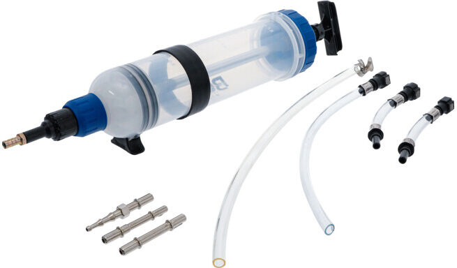 BGS Pompe à main 1500 ml avec jeu d’adaptateurs ; BGS technic (9782)
