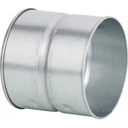 Außenverbinder für Wickelfalzrohr Lüftungsrohr, Nennweite Ø 80 mm