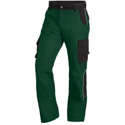 Premium Bundhose BRUNO "Twill 300" - 27 - grün/schwarz