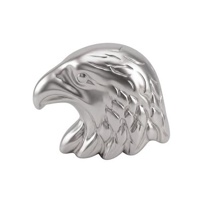 Single-Ohrstecker JOBO "Adler", silber 925, Ohrringe, Damen, Silber 925 (Sterlingsilber), 925 Silber rhodiniert