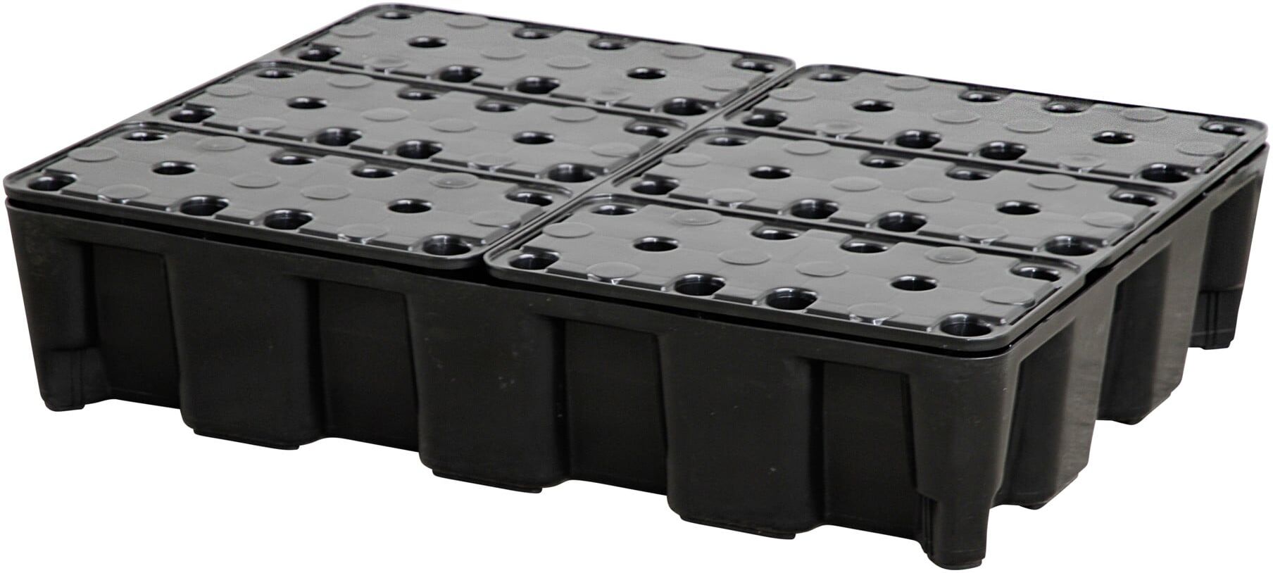 CEMO PE-Auffangwanne 60 HD mit PE-Rost (10709)
