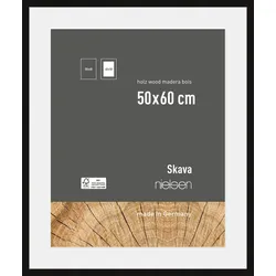 Bilderrahmen SKAVA (BH 50x60 cm) - schwarz - BH 50x60 cm