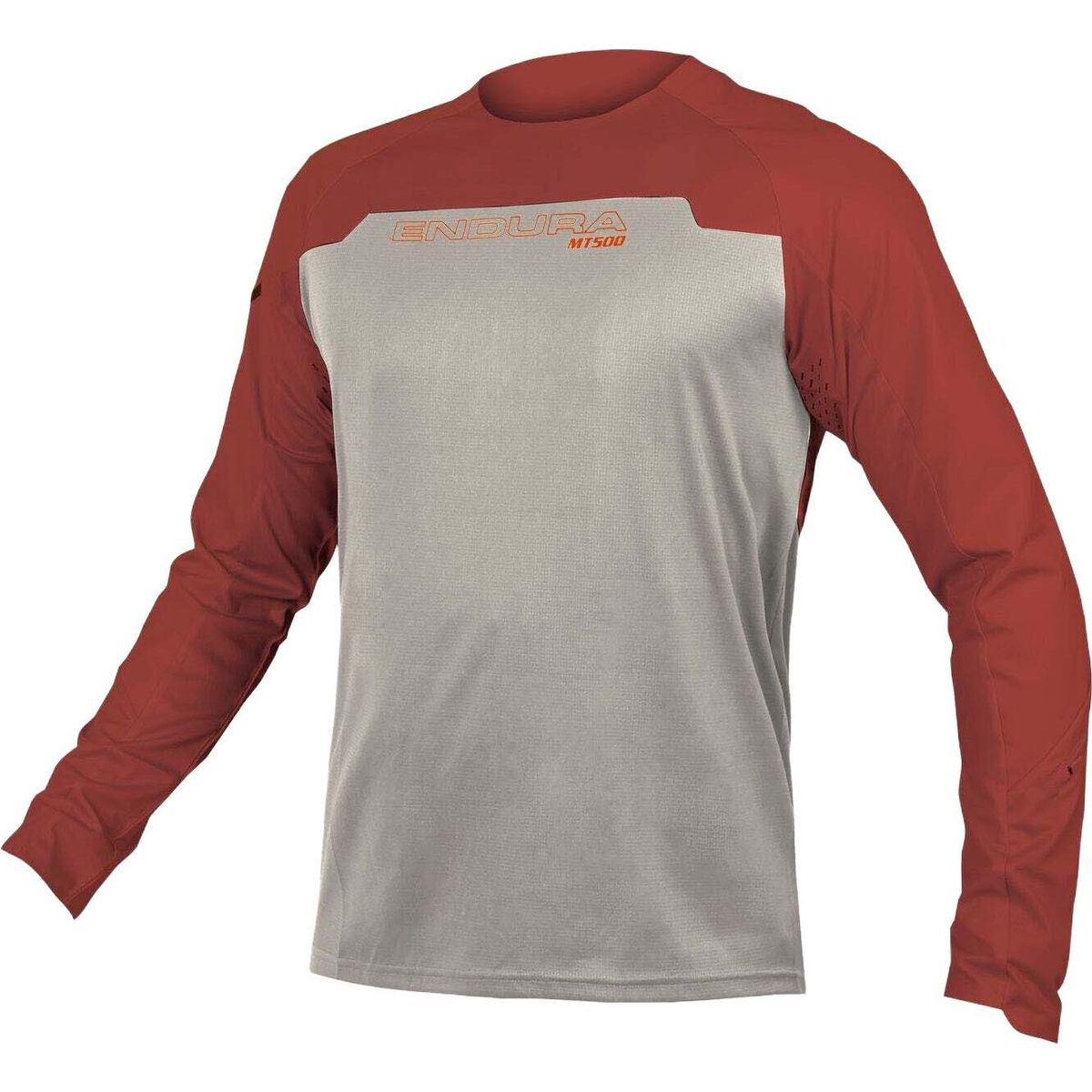 Endura MT500 Burner Long Sleeve Jersey brick steel (BRK) 2XL R-E3212-BRK-2XL-brick-steel