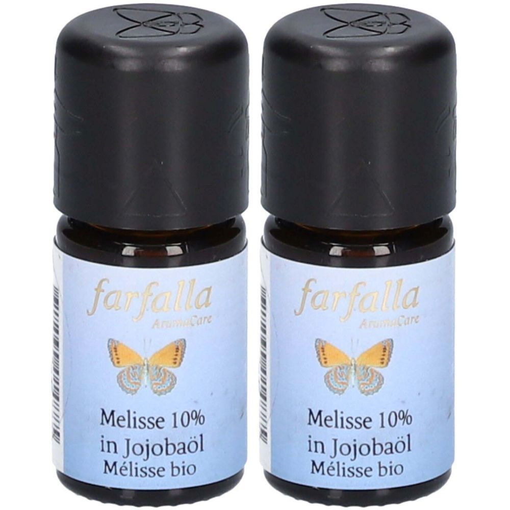 Farfalla Melisse 10% Äth/Öl Grand Cru kbA 5 ml x2 2x5 Ätherisches Öl