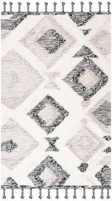 SAFAVIEH Handmade Kenya Elgin Wool Tassel Rug