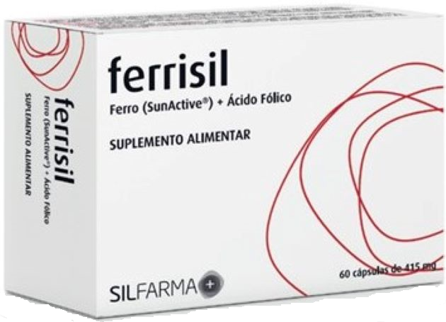 Silfarma+ Ferrisil 60 cápsulas