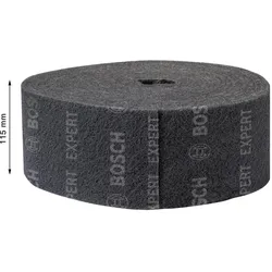 Bosch Professional Zubehör, Schleifmittel, EXPERT N880 Vliesrolle zum Handschleifen, 115 mm x 10 m, ultrafein S (Ultrafein S)