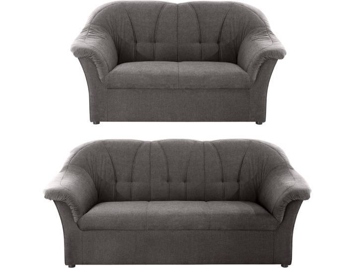 DOMO collection Polstergarnitur Pegnitz, (Set), 3-Sitzer & 2-Sitzer-Set