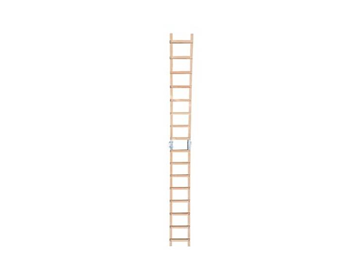 Hailo - Echelle Plate de Toit en Bois pour Couvreur 4m Hailo Safety Roof