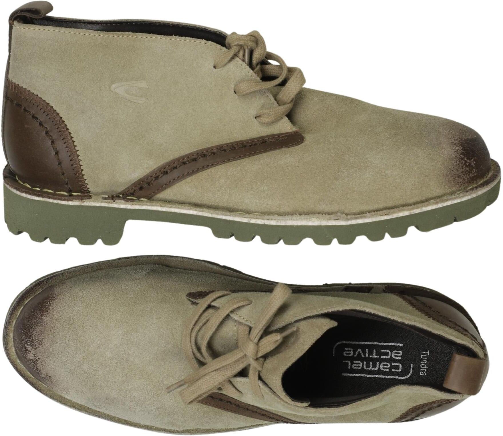 camel active Herren Stiefel, Beige, Gr. EU 42, Leder - Second Hand