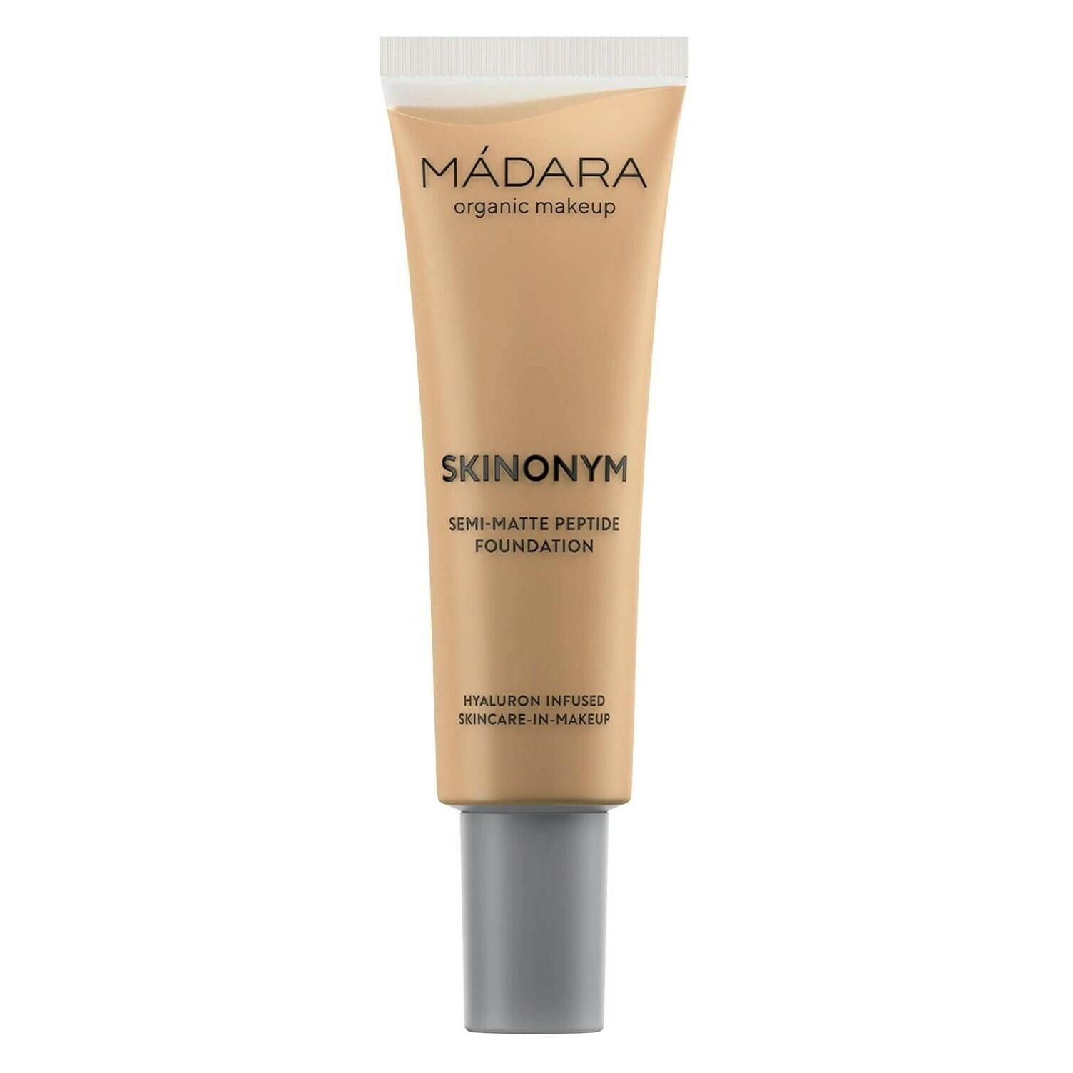 Madara Organic Skincare SKINONYM Semi-Matte Peptide Foundation 30ml 50 Golden Sand (50 Golden Sand) (4752223012327)
