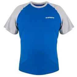 Shimano, Unisex, Velotrikot, T-Shirt (XL), Blau, XL
