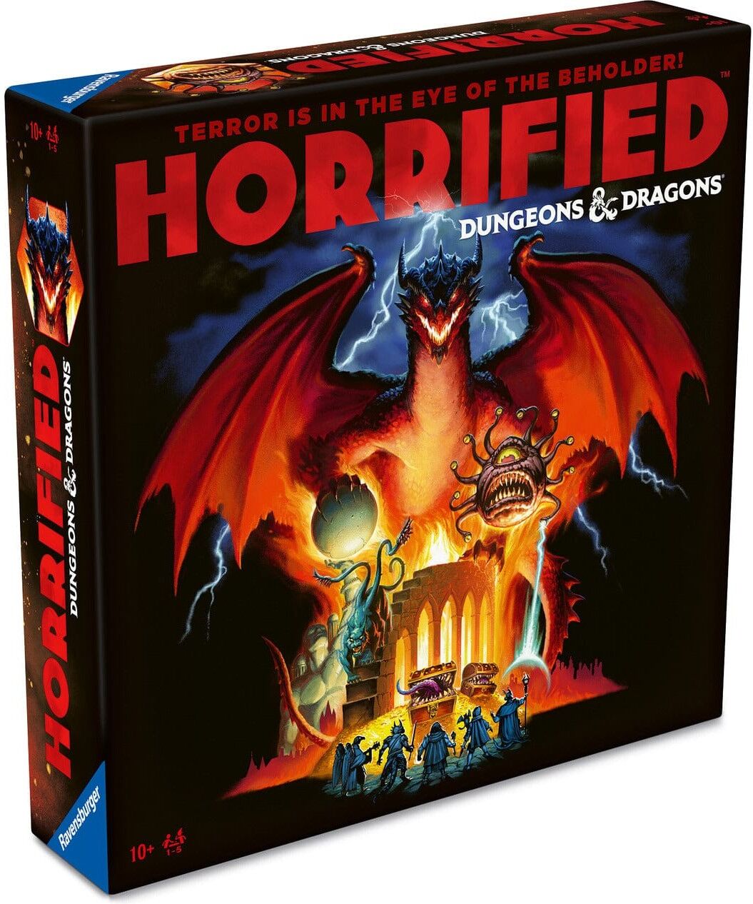 Ravensburger Horrified Dungeons And Dragons Cooperative Board Game For Fantasy Adventure Fans