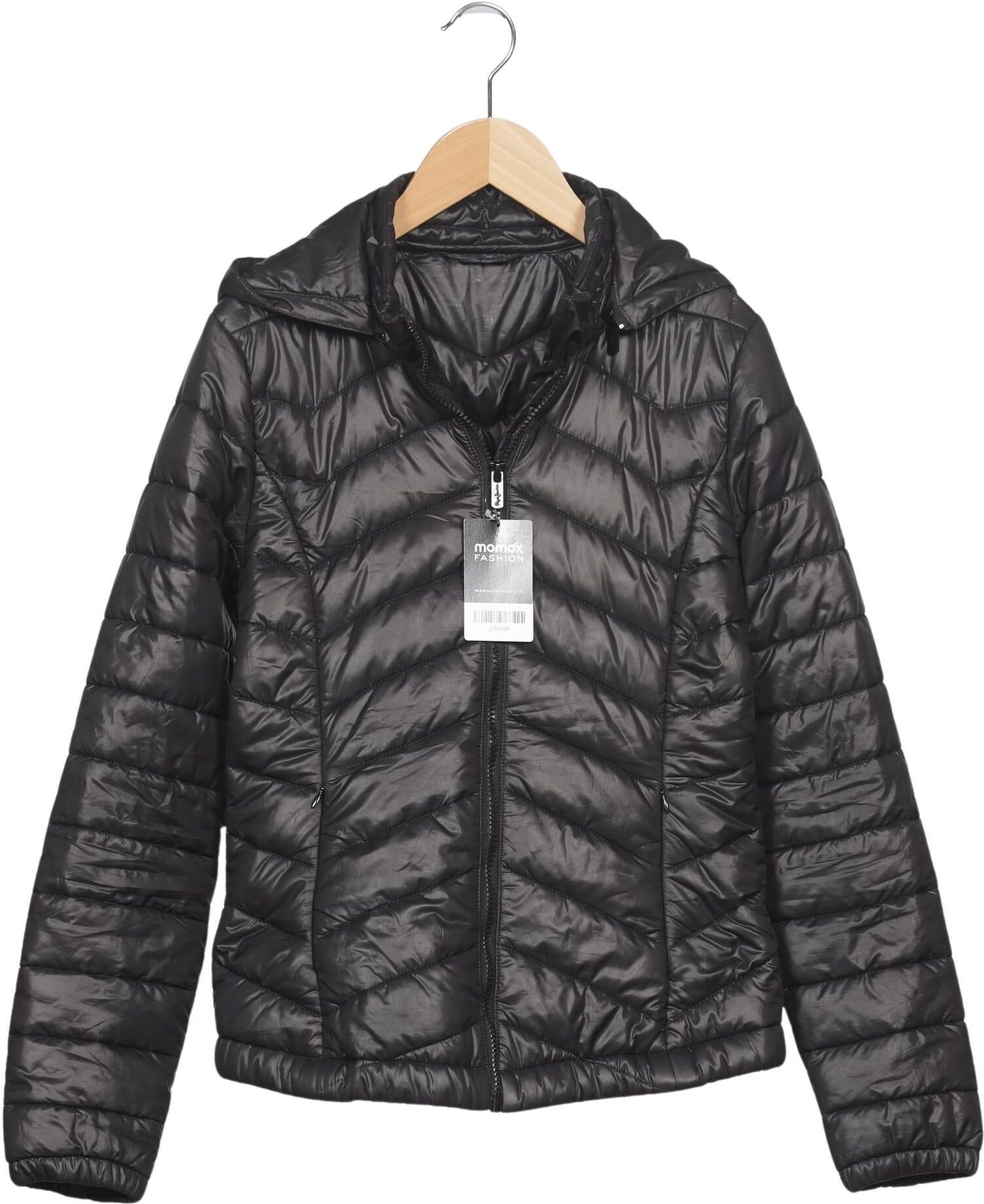 Pepe Jeans Damen Jacke, Schwarz, Gr. S, Synthetik - Second Hand