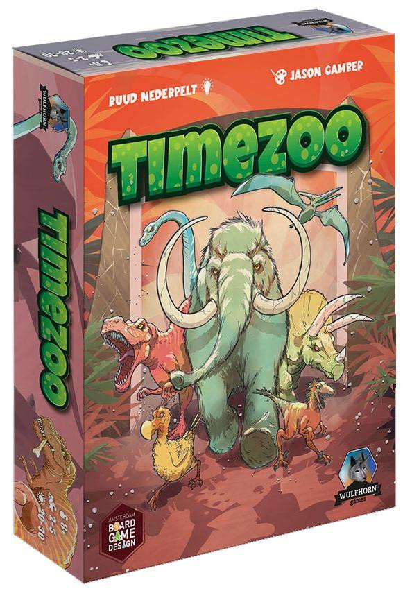 HOT Exclusief kaartspel Time Zoo - Prehistorische dieren en avontuur
