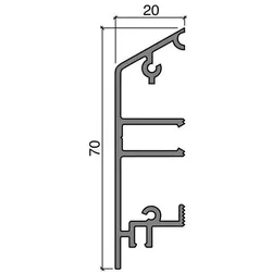 Hebgo, Zubehör Türbeschlag, Türsockel 157