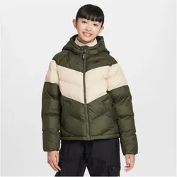 NIKE Sportswear Winterjacke mit Kapuze Kinder 326 - cargo khaki/sanddrift/black L (147-158 cm)