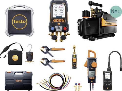 Testo Wärmepumpen-Profi-Set 558s Druck, Temperatur, Vakuum