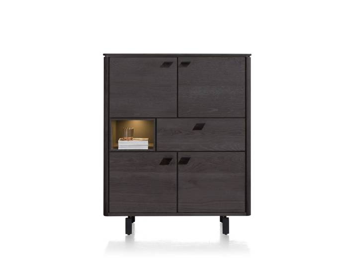 Henders & Hazel Livada Highboard Wildeiche Furnier/Metallgestell