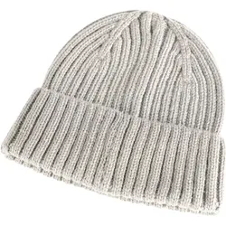 Strickmütze "23050-647" Customized - silbergrau