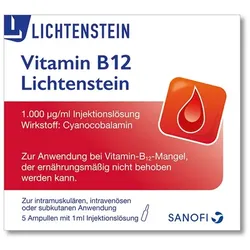 VITAMIN B12 1.000 μg Lichtenstein Ampullen 5X1 ml