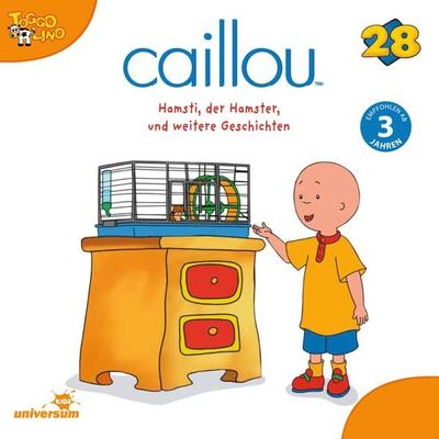 Caillou - Folgen 296-304: Hamsti, der Hamster - , Audio, 4013575900596