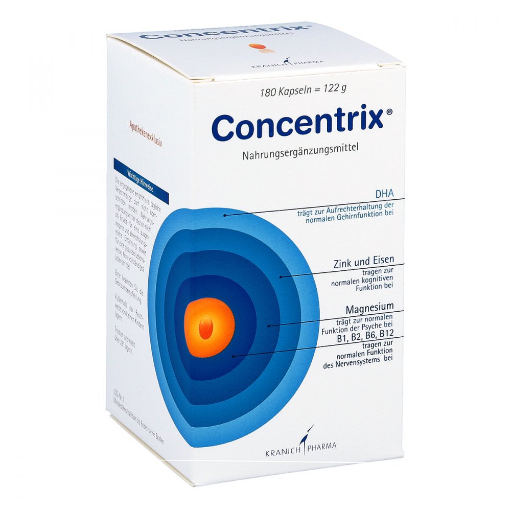Desitin Arzneimittel GmbH Concentrix Kapseln 03252937