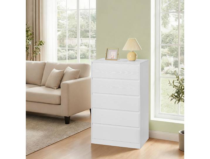 Kommode Conholi - Breite 60 cm 98cm Weiß