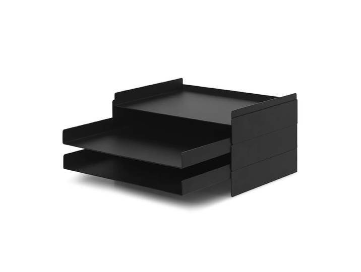 Ferm Living Rangement pour documents 2x2 Organiser Noir