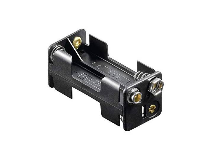 Goobay BH AAA 4xD (2/2) (4xMicro/AAA) batterijhouder,