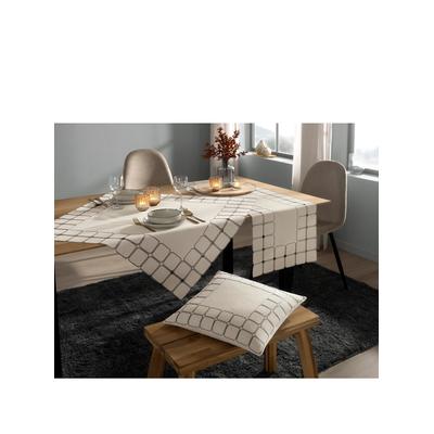 Tischdecke Gr. 2, beige (sand), B:40cm L:85cm, Tischdecken, Tischdecke