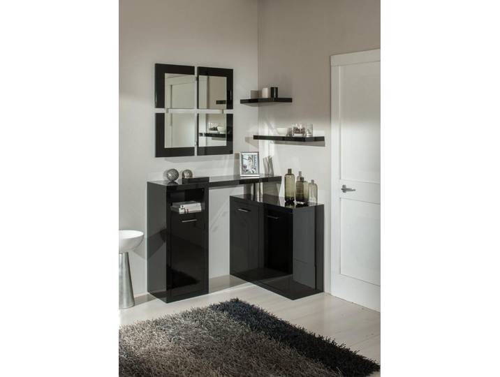 Xlmoebel Schminktisch Hochglanz Flur Garderobe Tisch für den Eingangsbereich (Konsolentisch), Made in Europa