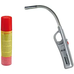 ROTHENBERGER Industrial Gasanzünder Schwanenhals inkl. 1x Rofill Gas 100 ml  - 1500005163