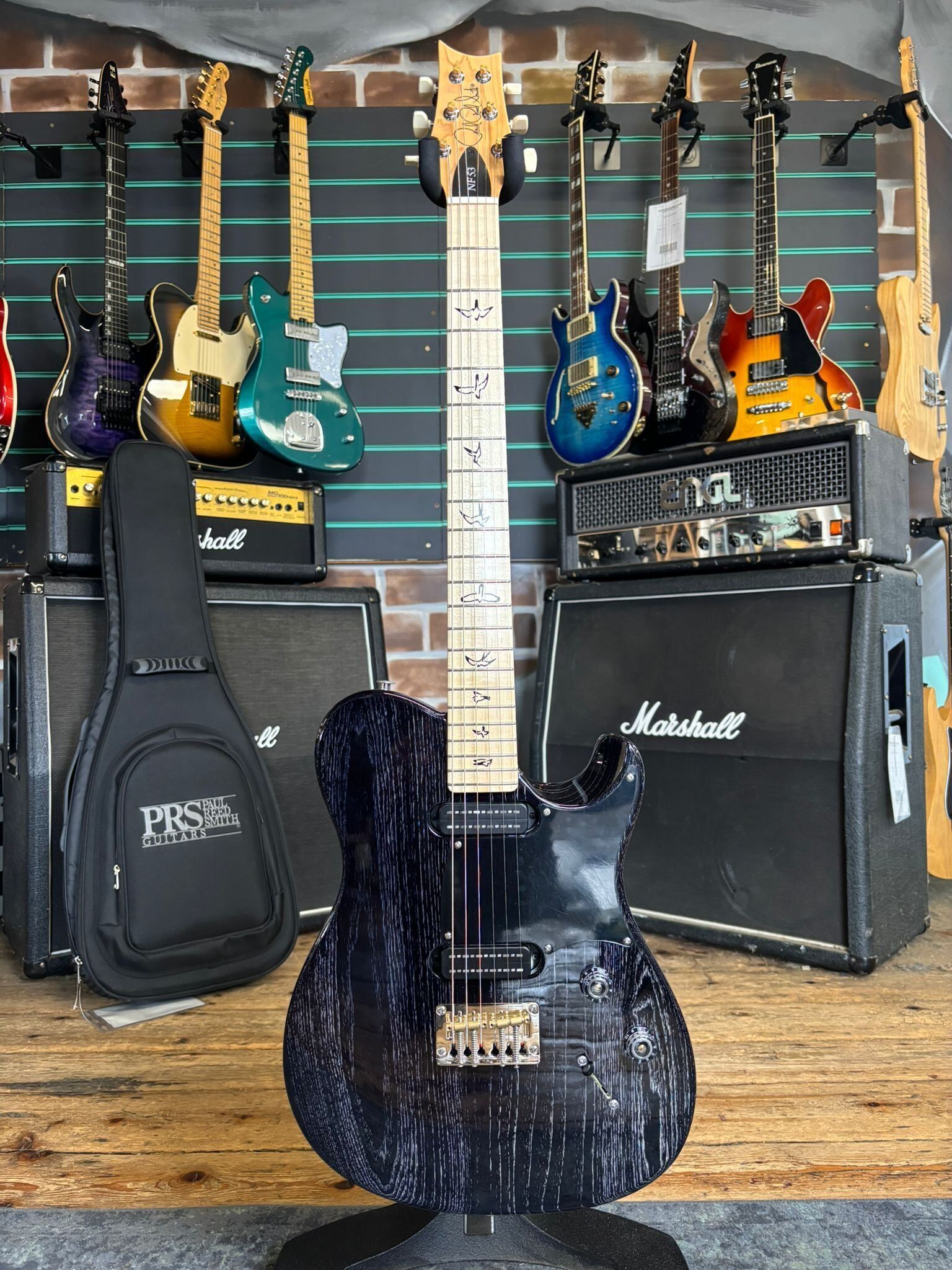 PRS NF53 Black Dog Hair 2023 Electric Guitar   black - Refurbished