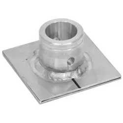 ALUTRUSS SINGLELOCK Bodenplatte SBP (eckig)