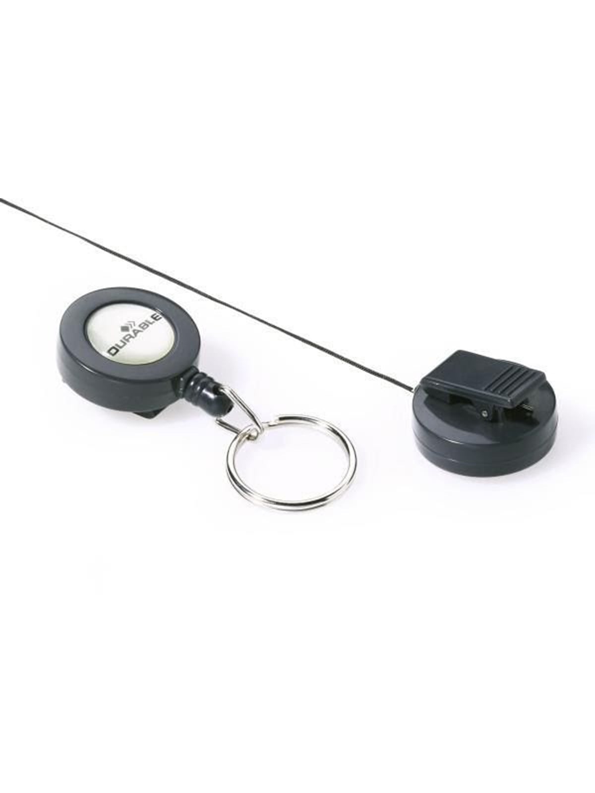 DURABLE Retractable reel with keyring