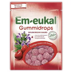 Em-Eukal Gummidrops Wildkirsche-Salbei Zh. 90 G