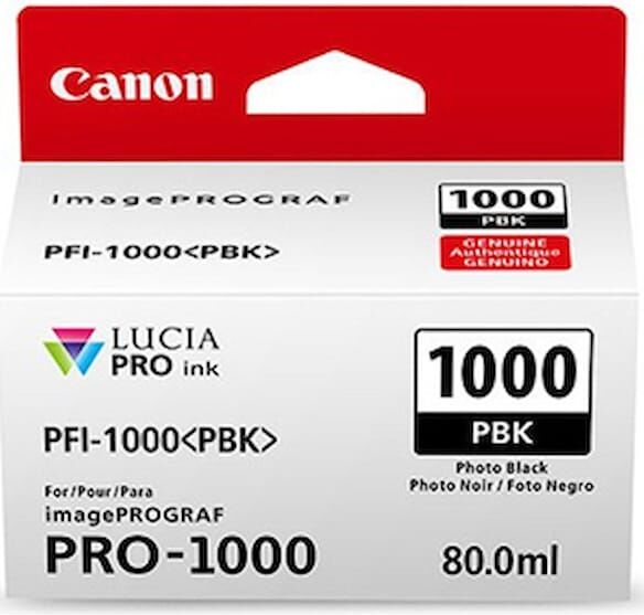 PFI-1000 photo black ink tank