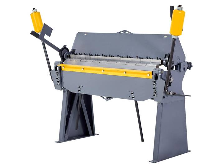 Cintreuse VEVOR\, plieuse de 1220 mm\, épaisseur de pliage de 2\,5 mm d'acier doux\, réglable de 0 à 135 degrés\, cintreuse de tôle\, cintreuse pivotante à 8 doigts\, cintreuse de tôle pour un pliage précis
