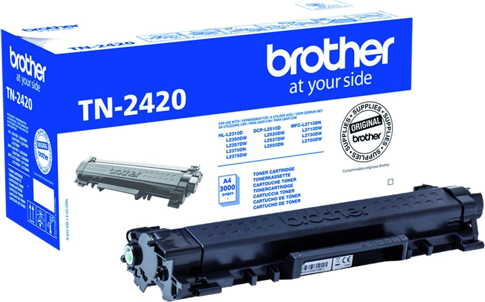 Brother - Toner TN-2420 schwarz | 3 Stück