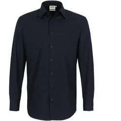 Herren Hemd 1/1-Arm "Performance" 123 - 4XL - schwarz