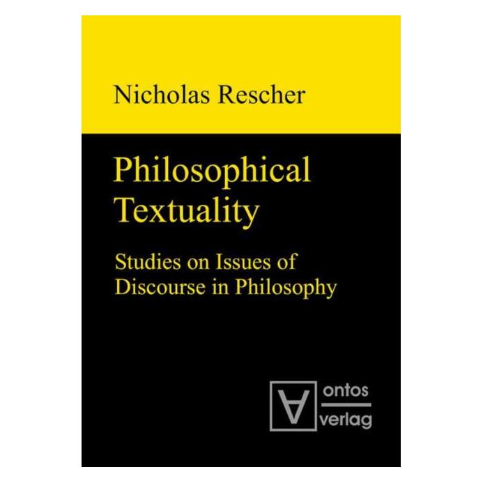 De Gruyter Rescher:Philosophical Textuality (Englisch, Hardcover, Nicholas Rescher) (67767270)