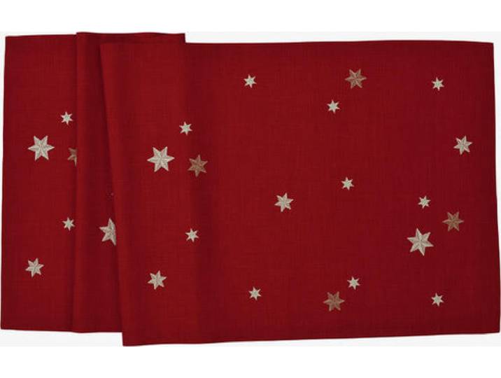 Sander Sander tafelloper Skyla 50x150 Fb. 01 - Red