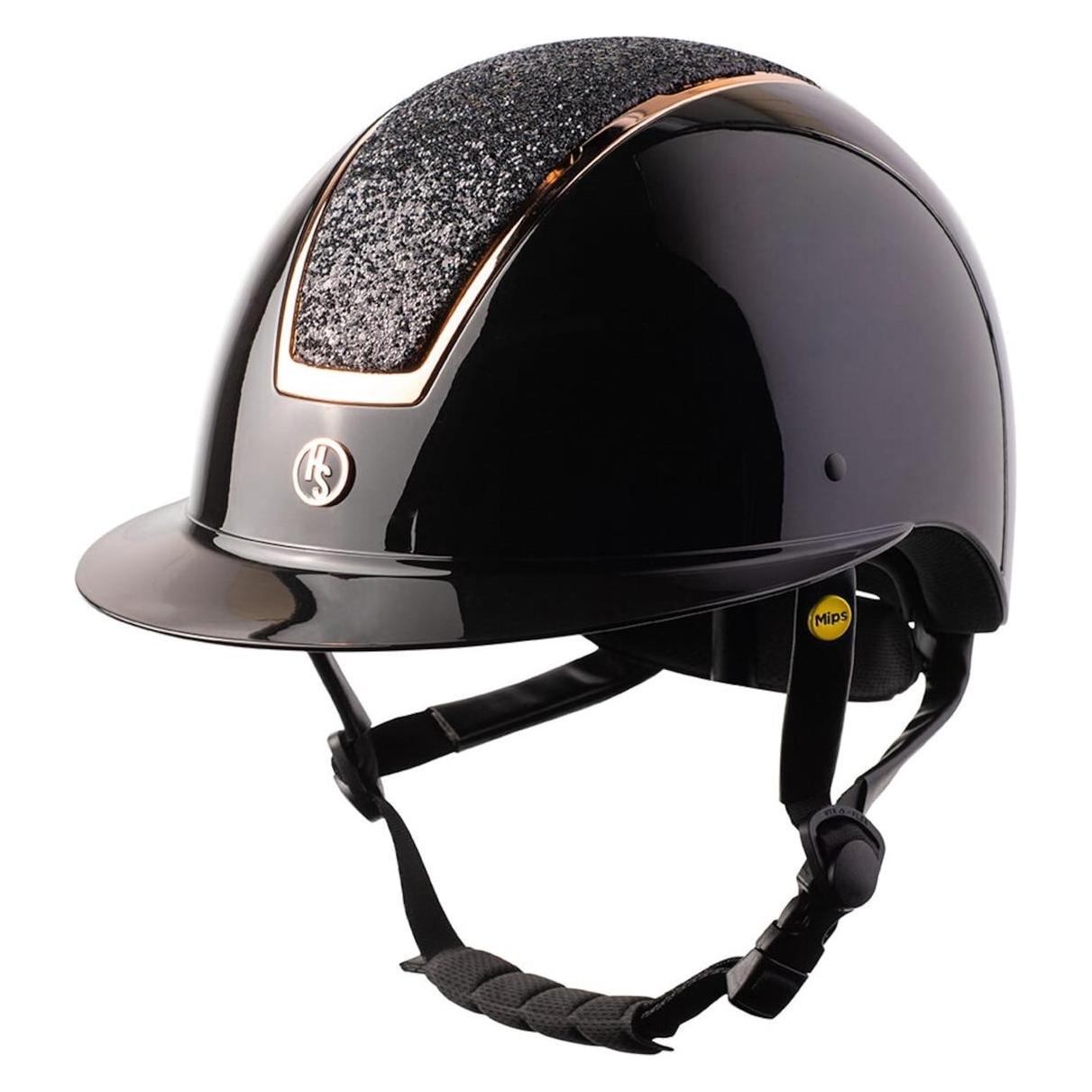 Hansbo Sport - Riding Helmet MIPS Vision Golden Chrome - M (55 - 57 cm) (602805)