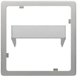 Siemens 5TG6278-5AM00 DELTA i-system Adapterrahmen für Bewegungsmelder mit 5TC158x, aluminiummetallic 5TG62785AM00
