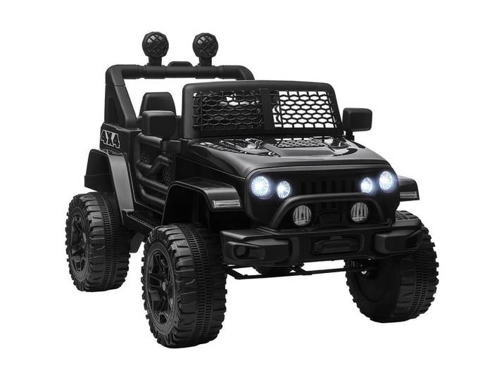 ComfortXL Elektro-Kinderauto De-13008 Fernbedienung Schwarz, Kunststoff, 64.2x71x100 cm, Freizeit & Co, Gartenspielzeug, Kinder-Elektrofahrzeuge