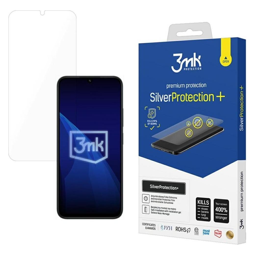 3MK Folia antymikrobowa SilverProtect+ montowana na mokro do Xiaomi Redmi 15C (1 Stk., Xiaomi Redmi 15C) (5903108681216)