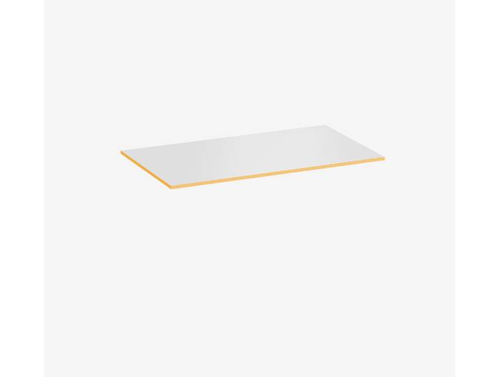 Gaming Tischplatte Weiß Rechteck Weiß Silktouch Sundown 1400 x 800 x 19 mm