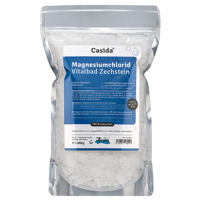 Casida GmbH MAGNESIUMCHLORID Vitalbad Zechstein 1 kg 11615851